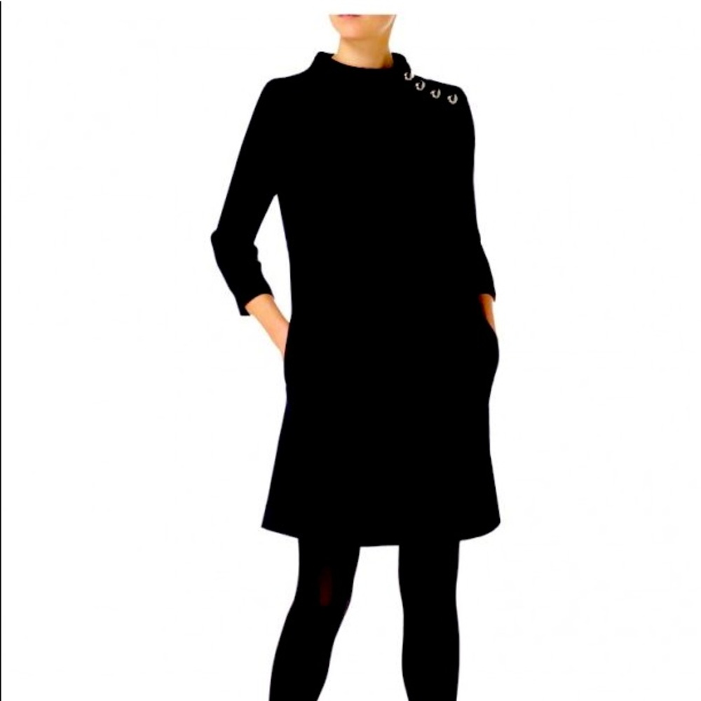 Gorgeous black semi-formal Eloise dress by Goat. As seen on Kate Middleton.